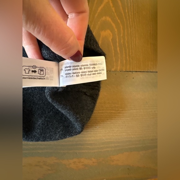 Zara Charcoal Short Sleeve Dress Size XS - Picture 7 of 7